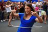 Hula hoop contest. - Photo by Jane Thomas